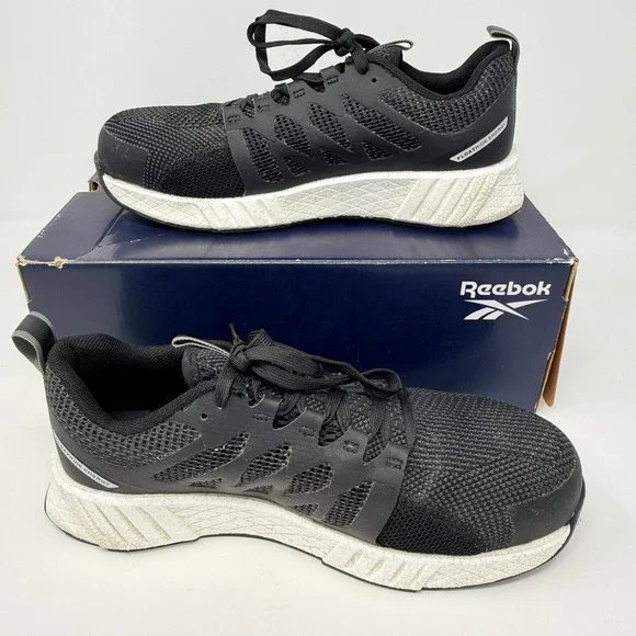 Reebok Work Fusion Flexweave Work CT/ESD Women's Oxford ( SIZE 8.5) COMP TOE - Picture 3 of 7